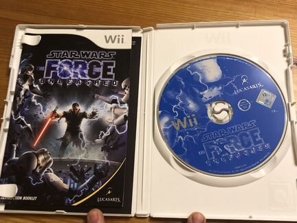 Игра Nintendo wii Star Wars force unleashed