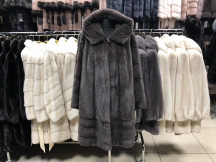 Шуба из норки