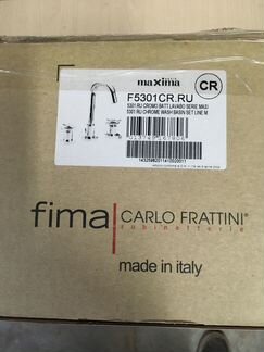 Смеситель для раковины на три отверстия fima carlo