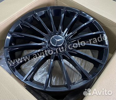 Новые диски R19 Mercedes Разношироее Glos Black