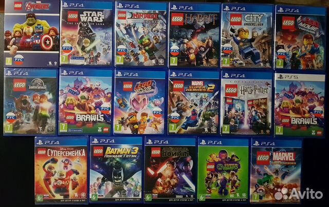 Игры серии Lego (PS4)