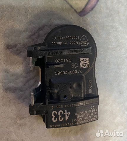 Датчики давления шин tesla