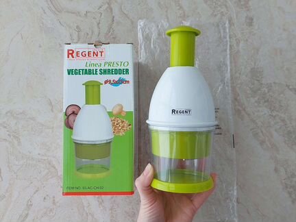 Измельчитель ручной для овощей, мини овощерезка