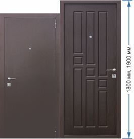 Дверь входная нестандартная