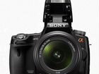 Sony A55 (GPS) + объектив SAM 18-55mm Sony объявление продам
