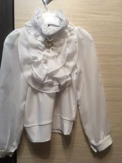 Блузка нарядная для школы