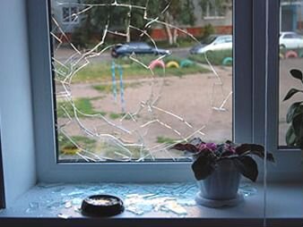 Замена стеклопакетов, стёкол