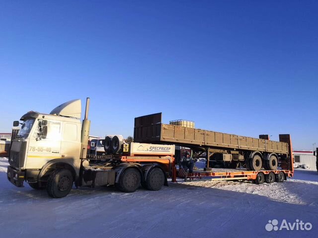 Услуги трала низкорамного