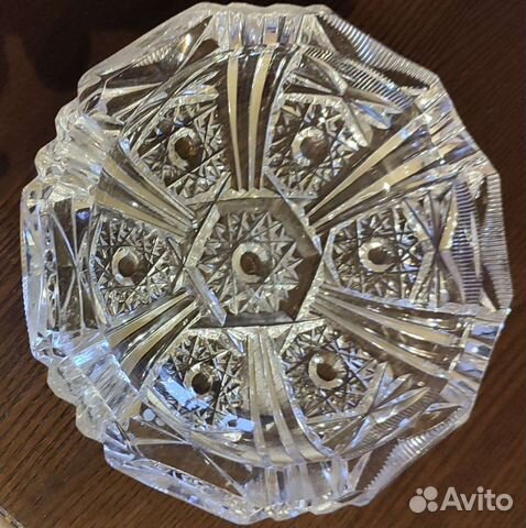Хрустальная пепельница