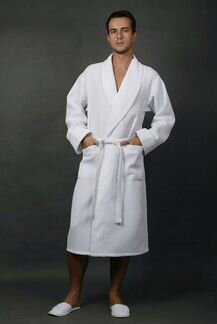 Халат мужской вафельный хб