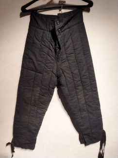 Брюки ватные