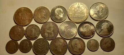 Восточная Африка,Сан-Марино,Канада,Австрия.Серебро