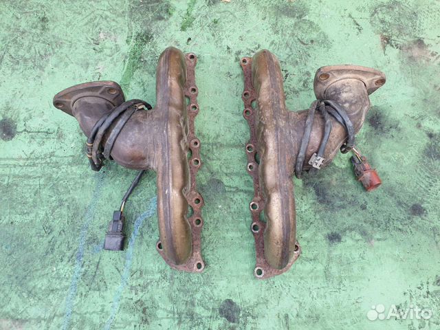 Выпускной коллектор Porsche Cayenne