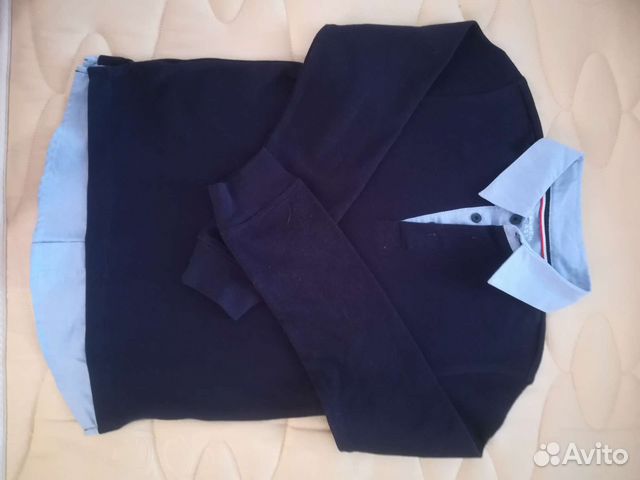 Кофта, поло для мальчика 140