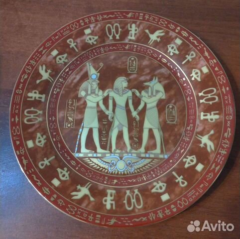 Тарелка Египет. Декоративная, сувенирная