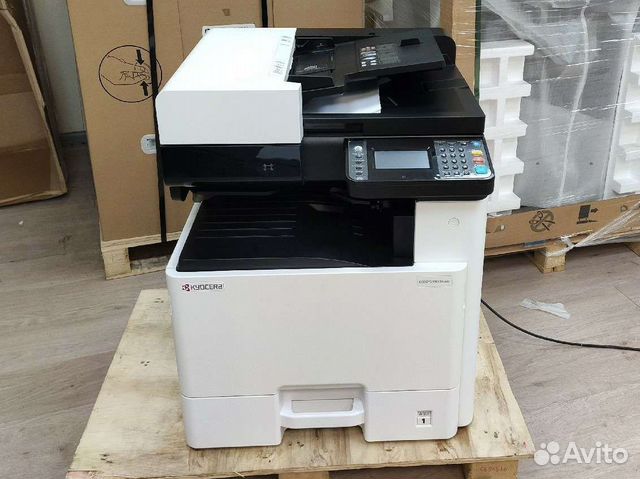 Мфу А3 лазерный цветной kyocera ecosys M8124cidn