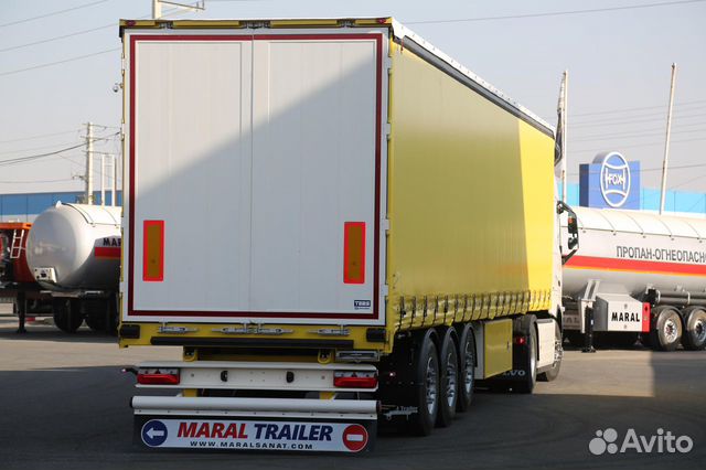 Полуприцеп шторный Maral Шторный, 2023