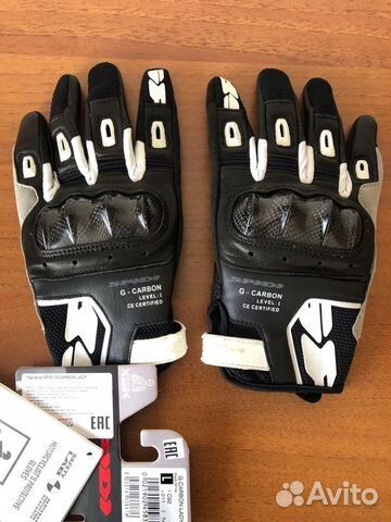 Мотоперчатки женские spidi G-carbon lady M L