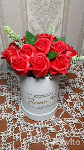 Мыльные розы на день матери