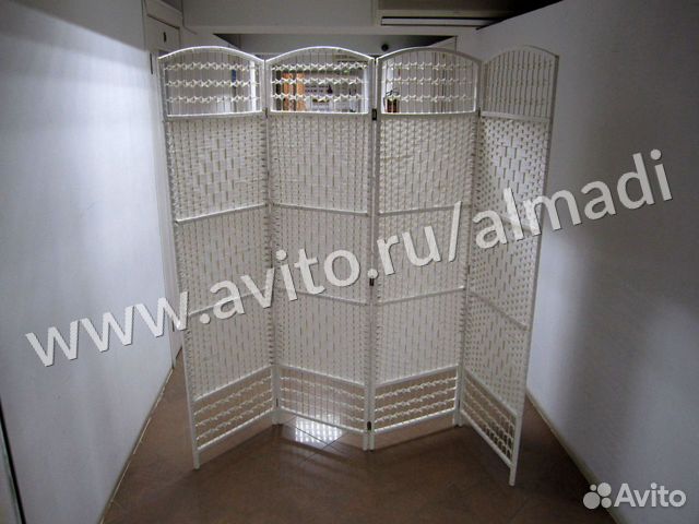 Ширма из ротанга