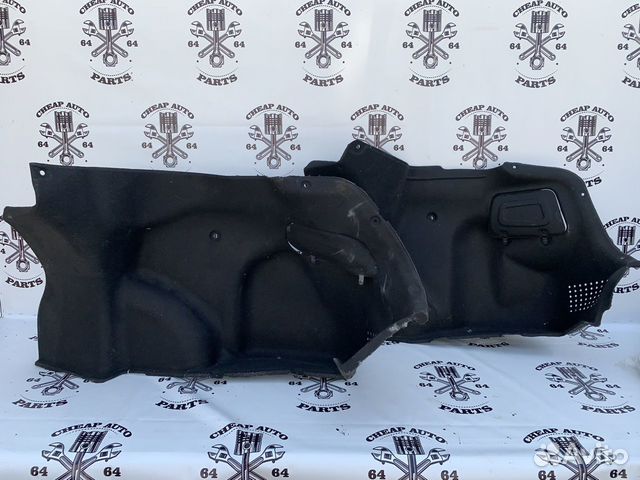 Обшивка задней части багажника Kia Rio 3