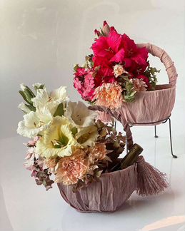 Корзинка с цветами