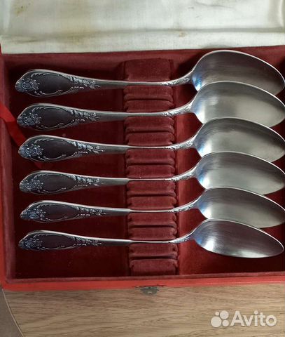Мельхиоровые столовые ложки СССР