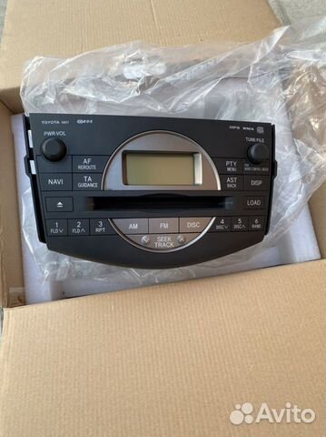 Штатная магнитола на toyota rav 4