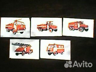 Переводные картинки, набор, СССР