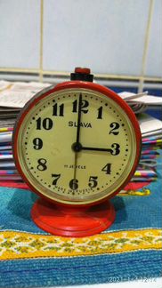 Часы будильник Слава