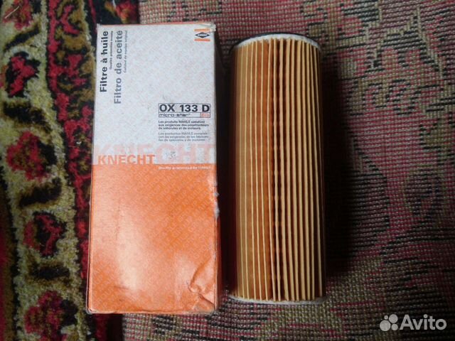 Масляный фильтр Knecht на Мерседес(111-двигатель)