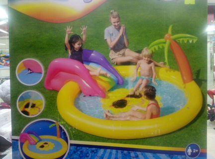 Детский надувной бассейн 
