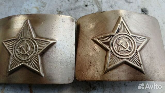 Бляха солдатская