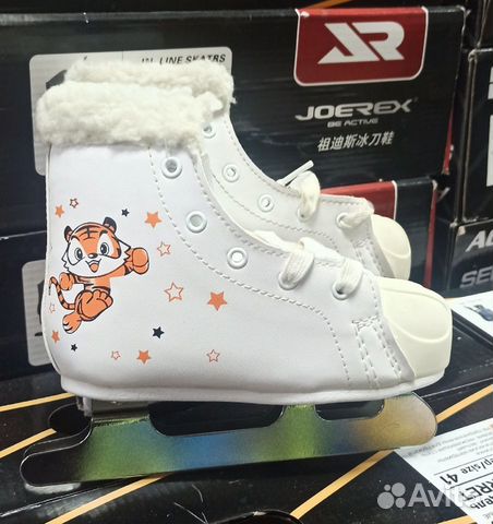 Коньки двухполозные размер 29, стелька 18,5 см