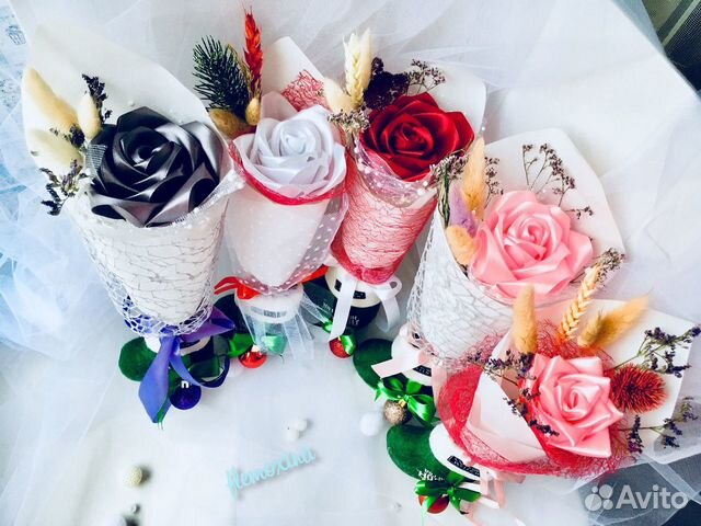 Подарочный букетик-комплимент