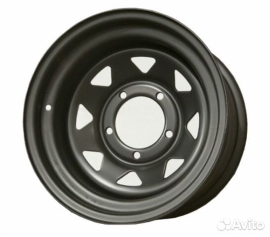 Диски УАЗ ORW r15x8 5x139.7 et0 черные матовые