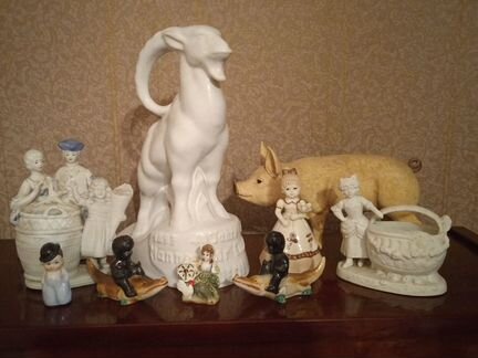 Фигурки фарфоровые разные, винтаж