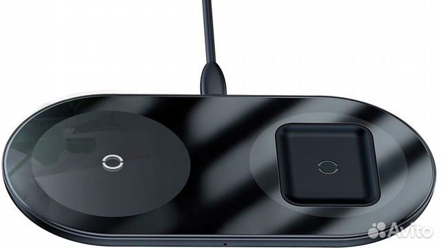 Беспроводная зарядка Baseus Simple 2in1 wxjk-01