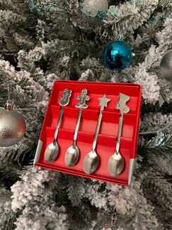 Новогодние чайные ложки на подарок