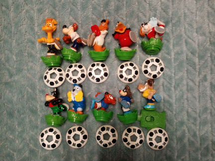 Киндер, серия звери футболисты