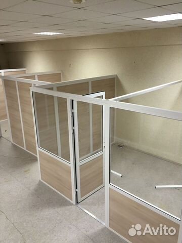 Офисные перегородки комбинированные