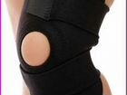 Бандаж на коленный сустав с регулируемыми застежка