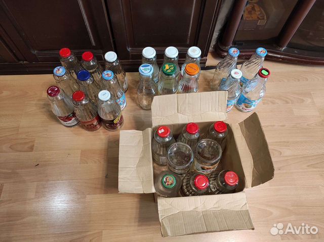 Бутылка 1л стекло