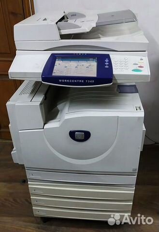 Мфу А3 - Xerox WC7345- Цветной лазерный принтер А3 купить в Москве ...