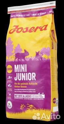 Корм для собак Josera Mini Junior,15кг