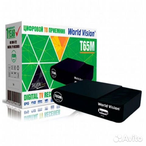 Цифровая приставка World vison T65м