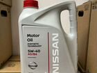 Моторное масло Nissan 5w40 5 л объявление продам