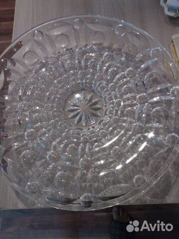 Хрустальная ваза для фруктов