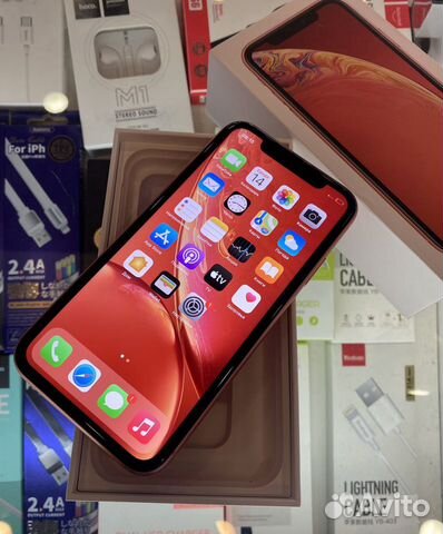 iPhone Xr 128gb Corall Ростест