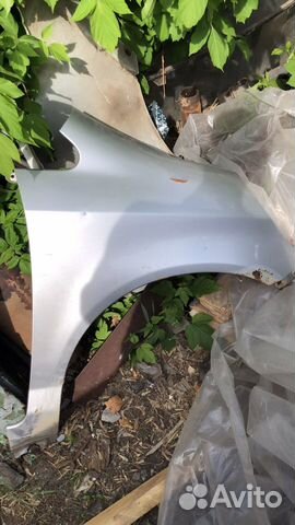 Крыло переднее правое honda fit gd1